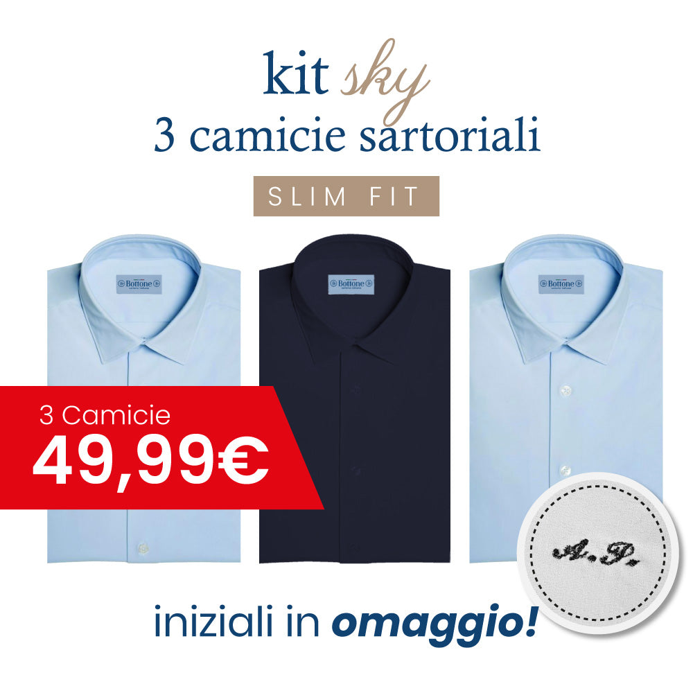 3 Camicie SKY Sartoriali - SLIM