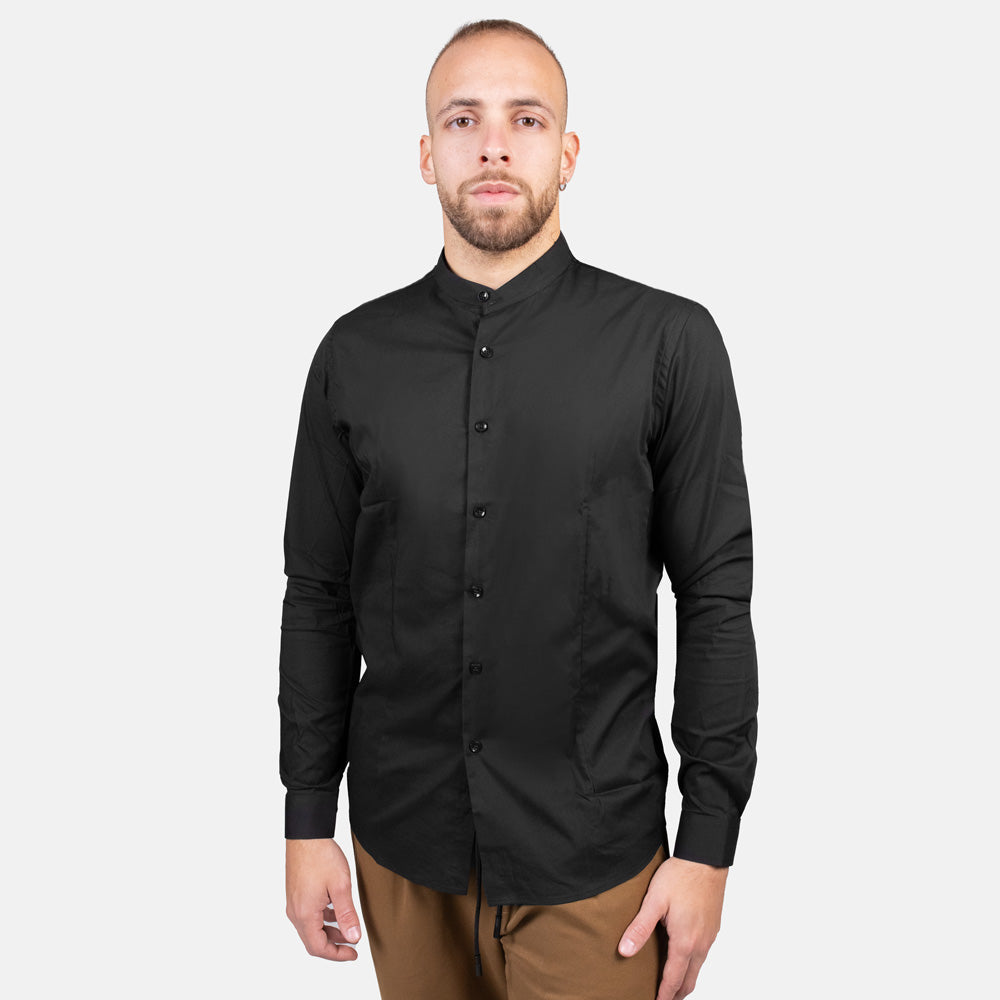 Camicia Sartoriale Nera - Coreana