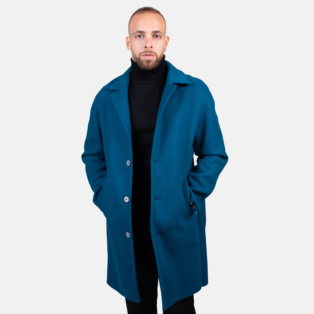 Cappotto Ottanio con Cintura - Modello Helsinki