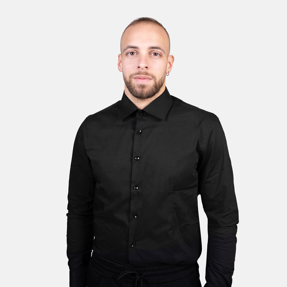 Camicia Nera Sartoriale - SLIM