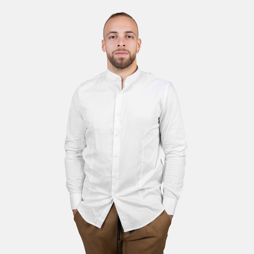 Camicia Sartoriale Bianca - Coreana