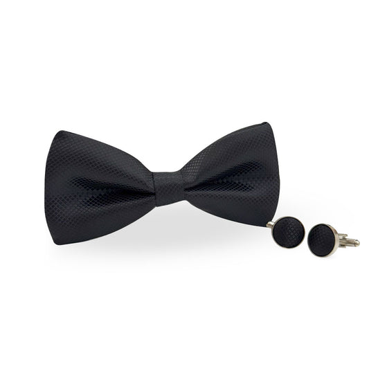 Papillon nero con gemelli