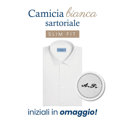 Camicia Bianca Sartoriale - SLIM