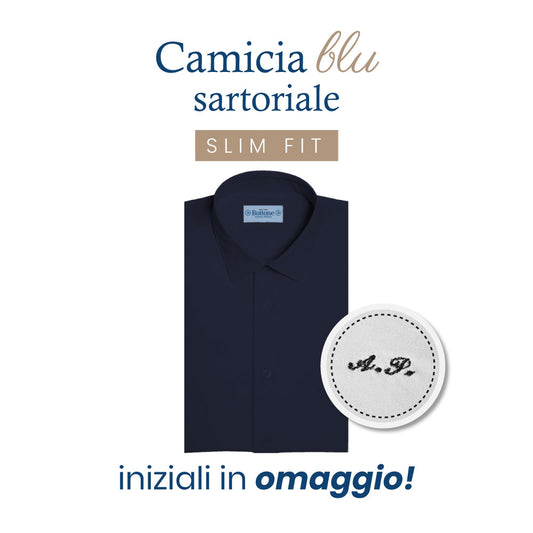 Camicia Blu Sartoriale - SLIM