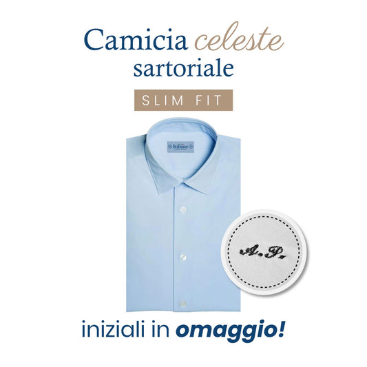 Camicia Azzurra Sartoriale - SLIM